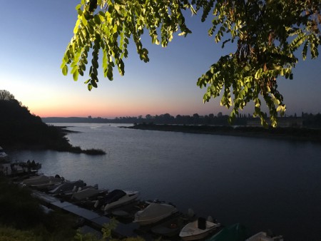 TRAMONTO SUL PORTO